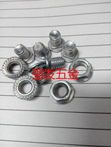 Carriage screw flat round head square neck screw Bridge screw rack screw carriage bolt M8 * 12