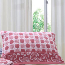 Cotton thick universal couple students Four Seasons breathable adult pillow towel a pair of wedding soft and comfortable