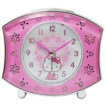 Hello Kitty Classic Rose Sleeping Silent Alarm Clock JM-D724KT