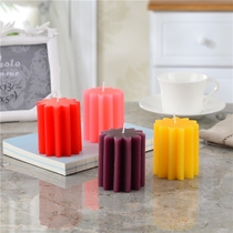 Aromatherapy candle non-smoking birthday romantic creative candle indoor bedroom home sleep aid yoga gift natural fragrance