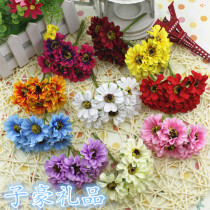 DIY flower ring headgear Wrist Flowers Delight Candy Box Decoration Floral Silk Flowers Emulated Flowers Fake Flowers Africa Chamomile Chamomile