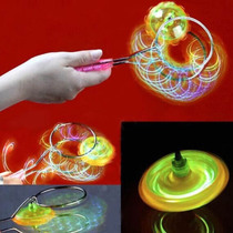  Night Market luminous toy stalls Hot sale Track yo-yo flying top creative childrens toys Kindergarten gifts