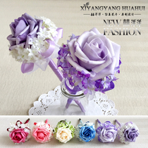 Wedding sign-in pen Signature pen Creative personality business pen EVA rose pink purple red blue