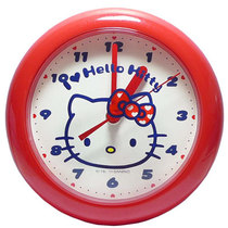 Hello Kitty hanging double waterproof type muted hanging clock JM-W572KT-B