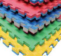 Professional Taekwondo Mat Foam Cushion Wrestling Mat Dance Mat Daubed foam cushions 1 x 1 m Double sided sponge cushion