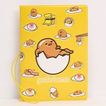 Korea cute creative passport cover Egg yolk Jun Egg Jun cartoon passport holder Travel Hong Kong and Macao Pass protection cover