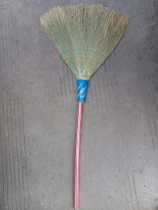 Broom Dragon grass seedling broom wooden handle wooden handle full length 1 meter courtyard home office broom strip sweep