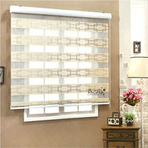 2016 New Jacquard Golden Silk Curtain Curtain Blackout Curtain Venetian Curtain Bamboo Curtain Zebra Curtain