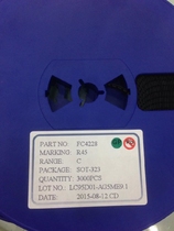 Patch transistor FC4228 2SC4228 screen R45 SOT-323 high frequency tube FC4226 R25