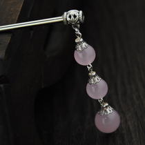 Vintage Hair Accessories Powder Jade Marrow Classic Tassel Waist Rocking Womens Coat National Style Gift