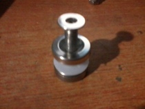 Stainless steel stair handrail railing column accessories advertising nail glass clamp barge joint glass connector glass nail