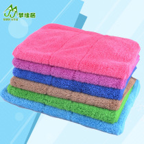 Thickened coral fleece microfiber absorbent Ash ash clean floor wipe floor cloth towel towel