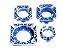 With NMRV gear motor 30# 40 50 63 75 90 110 130 150# output flange