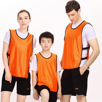 Sub-team uniforms football against serving grouped vest children against serving adult packet vests multicolor optional