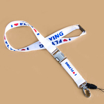 I love flying love new civil aviation metal wide version of the certificate set lanyard crew card sleeve badge boarding card