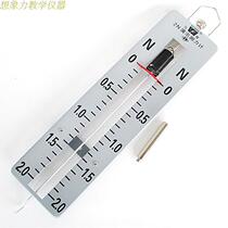 Presentation measuring force meter 2N strip case dynamometer spring dynamometer demonstration with teaching instrument Minsen card