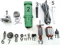 Adapting Hitachi 100 Angle Grinder Accessories Hitachi G10sF3 Mill Rotor Stator Cabinet Switch Gear Bearing