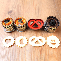 Stereocartoon Biscuit Chetto Vegetable Fruit Noodle Slices Steamed Bread Cut Flower Knife Cake Cheedie Clay Mousse Ring Mold