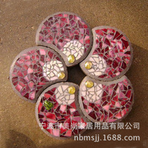 Amazon New Products round crescent-shaped paving mold round Step Stone mold cement road mold