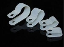 r type wire clamp 16mm nylon R type wire clamp 16 wire fixing wire card UC-4 5 8 wire fastening