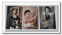 Cecilia Cheung autographed Famous fashion magazine Glammagpublicity autograph autograph photo set A