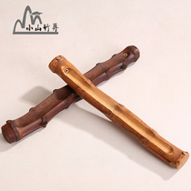 Bamboo root carving bamboo incense tube Decanter incense insert handmade spice powder sandalwood seat antique line incense box incense toscented Road supplies