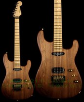 Customized Charvels Carbonized Abella San electric guitar