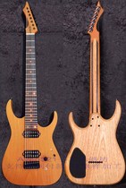 Customer Custom Blackmachine Lepsky 4A Alder Wood Lamp Fingerboard 7 Strings Electric Guitar
