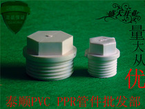 U-PVC pipe fittings 20 25 32MM plastic plug wire plug tooth plug pipe fittings accessories