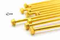  Cos Ti Titanium alloy Motorcycle hexagon universal screw with nut Motorcycle titanium alloy screw