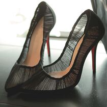 South Korea Light Cooked Sexy Woman Taste Light Extravagant Romantic Overhand Custom Pointed Bull Leather High Heel Shoes