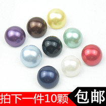 Mushroom Pearl Button Children Sweater Button Blouse Chiffon Button Baby Button Candy Color Button Round Button