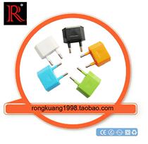 9619-1 US to EU plug European converter Polarity US plug two round plug European to US head round to flat