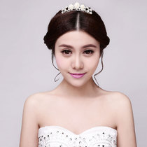 Clearance] Bride wedding wedding dress accessories 18-year-old princess birthday crown headdress Korean accessories 018