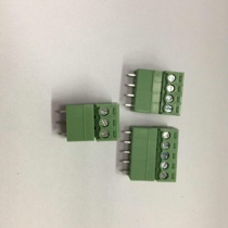 Plug-in terminal block 15EDG 3 81MM 300V 8A 5p all copper with straight pin or curved pin