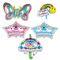 Childrens birthday party supplies Balloon aluminum foil aluminum foil butterfly balloon wedding birthday party decoration