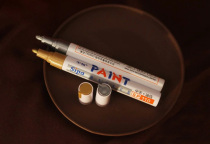  Paint pen Signature Tire Sign-in pen Signature pen Title pen White marker pen Waterproof oily brush Graffiti pen