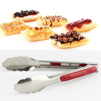 Stainless steel grill clip oven pancake grilled fish baking tray anti-scalding non-magnetic sausage clip high quality bread food clip