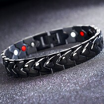 Magnet Loving Mens Hands Chain Han Edition Personality Tide Hand Ring Titanium Steel Student Hand Decorated Bracelet Tide People Jewelry 100 lap