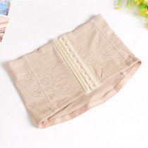 Ultra-thin abdominal belt row deduction summer short girdle Belt post-birth thin waist shaping clothing waist clip women