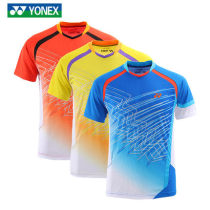YONEX CS1153 badminton suit quick-drying breathable ultra-thin short-sleeved t-shirt mens YY top competition suit
