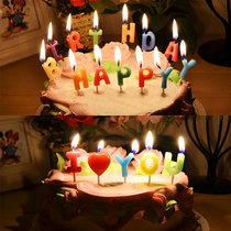 Creative Happy Birthday Candles Romantic Candles Confession Candles Childrens Birthday Party Supplies Alphabet Candles