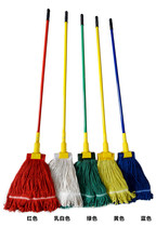 Wooden floor mop color cotton line mop KFC twist water mop Super absorbent mop accessories Mop rod hospital