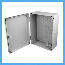 400 * 300 * 160 Waterproof Plastic Control Box Flame Retardant Cable Junction Box Open Door with Lock Seal Box