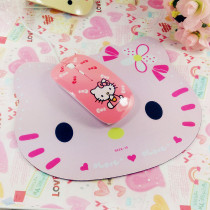 Super popular hello kitty cute special mouse pad Korean personality fashion Cartoon creative fabric mat
