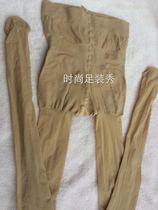 Foreign trade single velvet with hips and hips thin spandy meat resistant to wear stockings