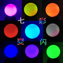 Color bulb LED colorful automatic color changing bulb E27 screw mouth bar signature decoration outdoor waterproof Marshal lamp