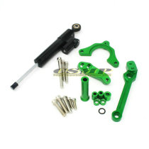  Suitable for Kawasaki Z900 2017-Shock absorber Stabilizer Direction damping bracket Steering ruler Titanium size