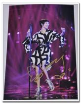 Su Shiding Singer 2018 Sixth 6 of Changsha Publicity Photo Autograph Pro-pen Signature A paragraph