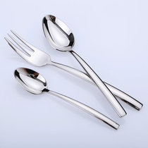 Germany imported konner18-10 stainless steel western tableware Fruit fork cake fork Tea spoon Coffee spoon Childrens spoon